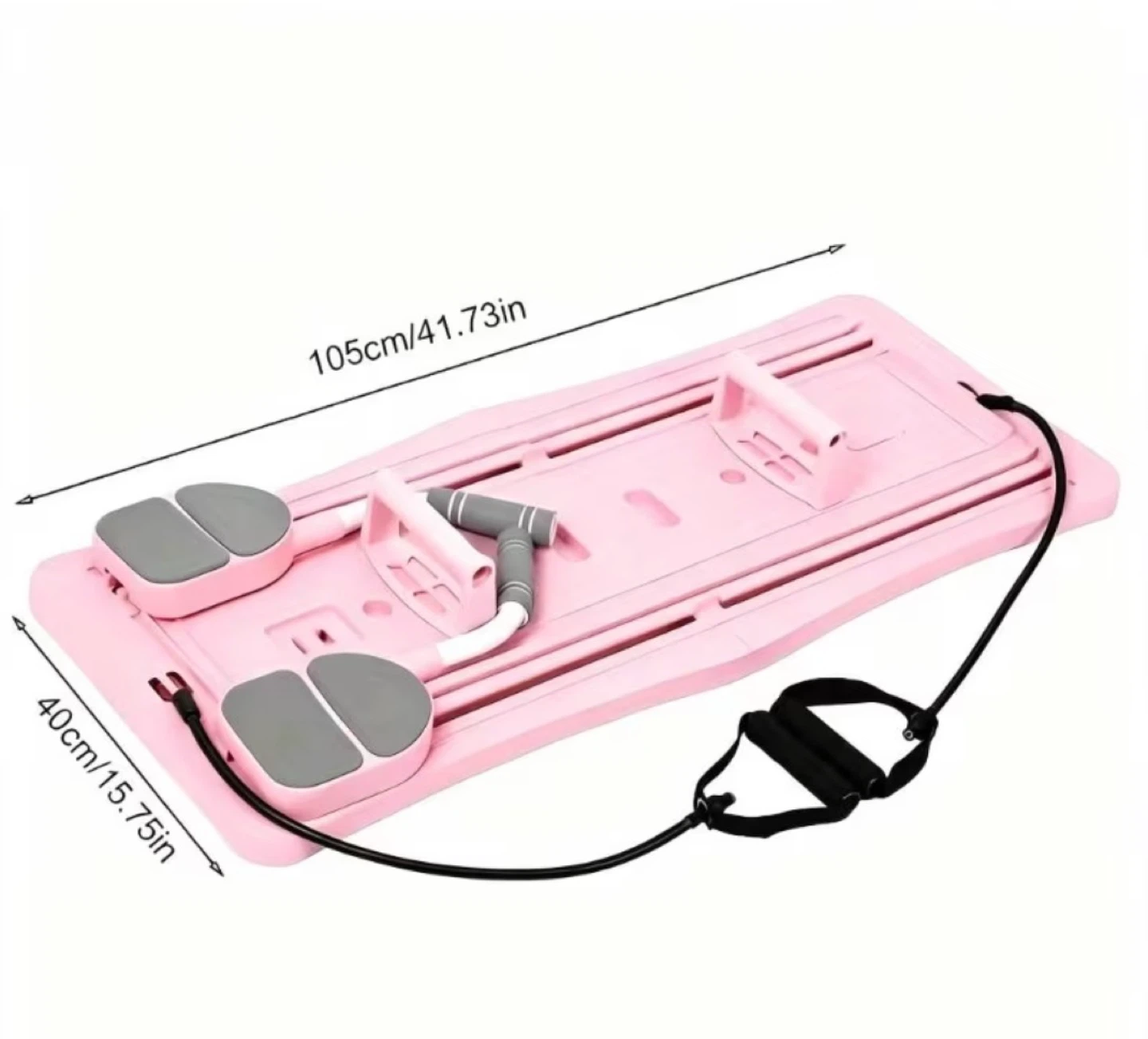 Pink Pilates Board with Resistance Bands - photo 5