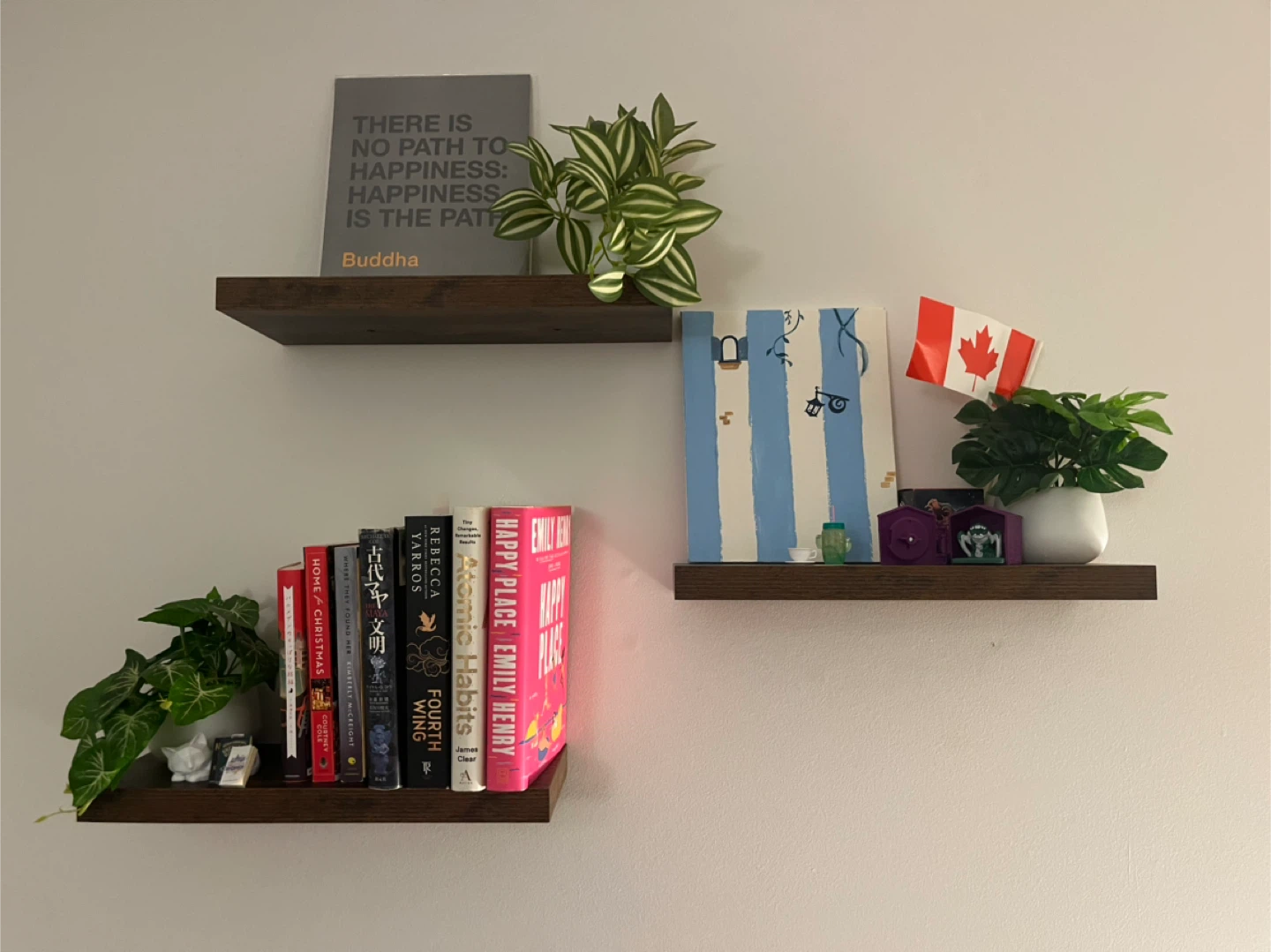 Set of 3 floating shelves