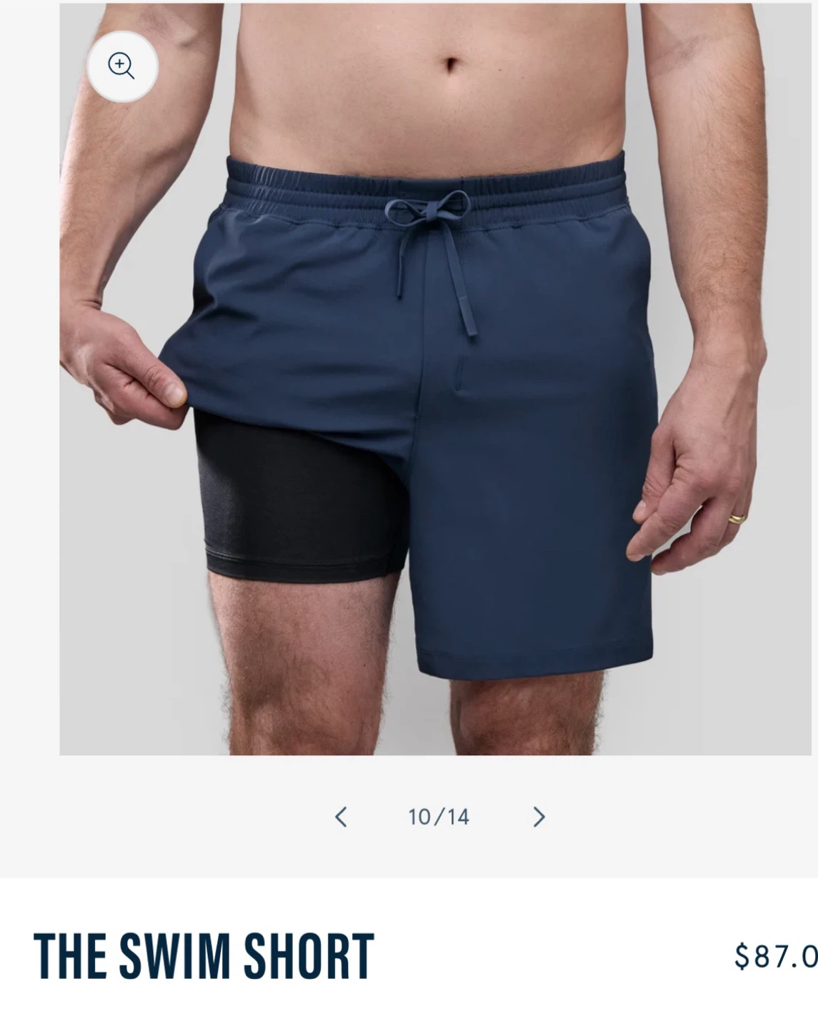 Manmade The Swim Short Navy