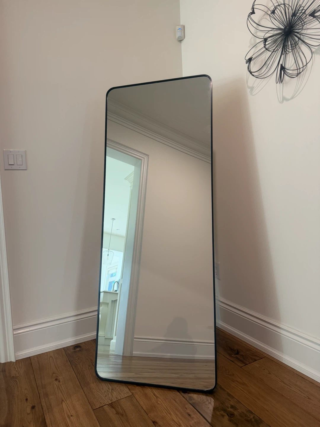 URBAN BARN Full length floor mirror with black frame
