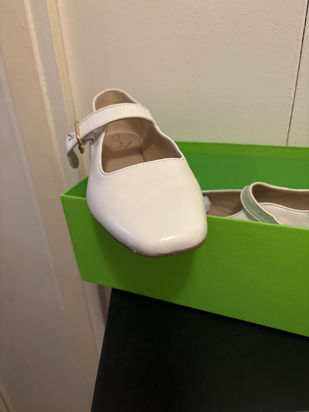 Sam Edelman White Mary Jane Flats - photo 3