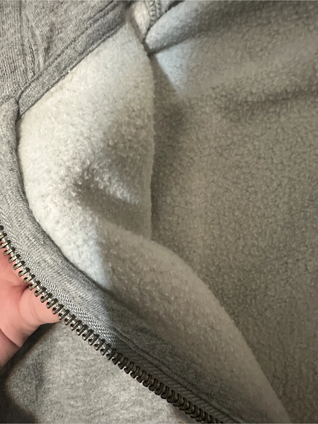 REAL/AUTHENTIC Polo Ralph Lauren grey zip-up hoodie size L 14-16 - photo 4
