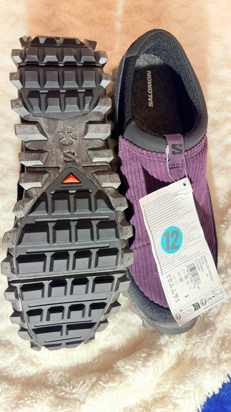 Salomon Snowclog Corduroy Women's Size 12