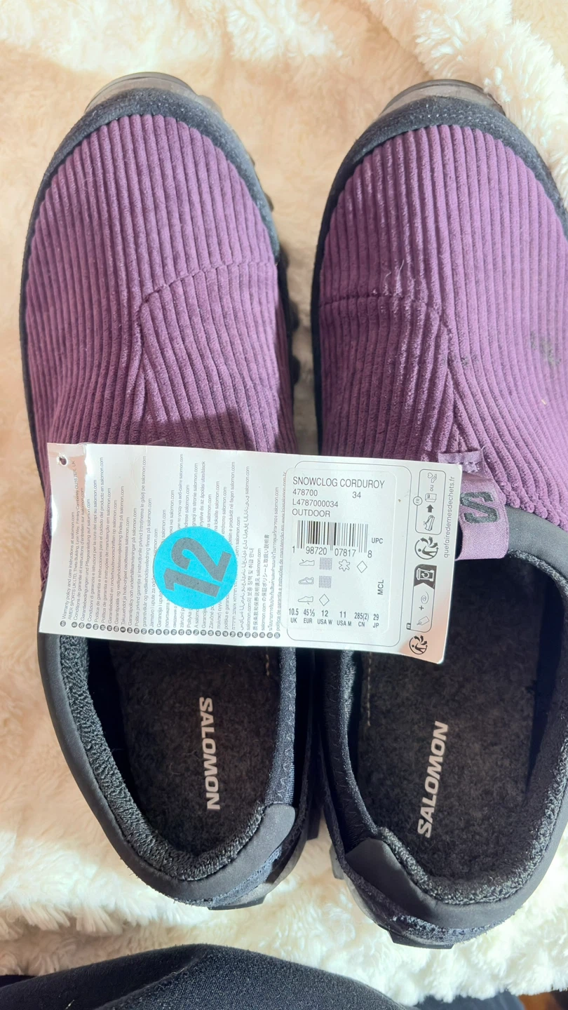 Salomon Snowclog Corduroy Women's Size 12 - photo 5