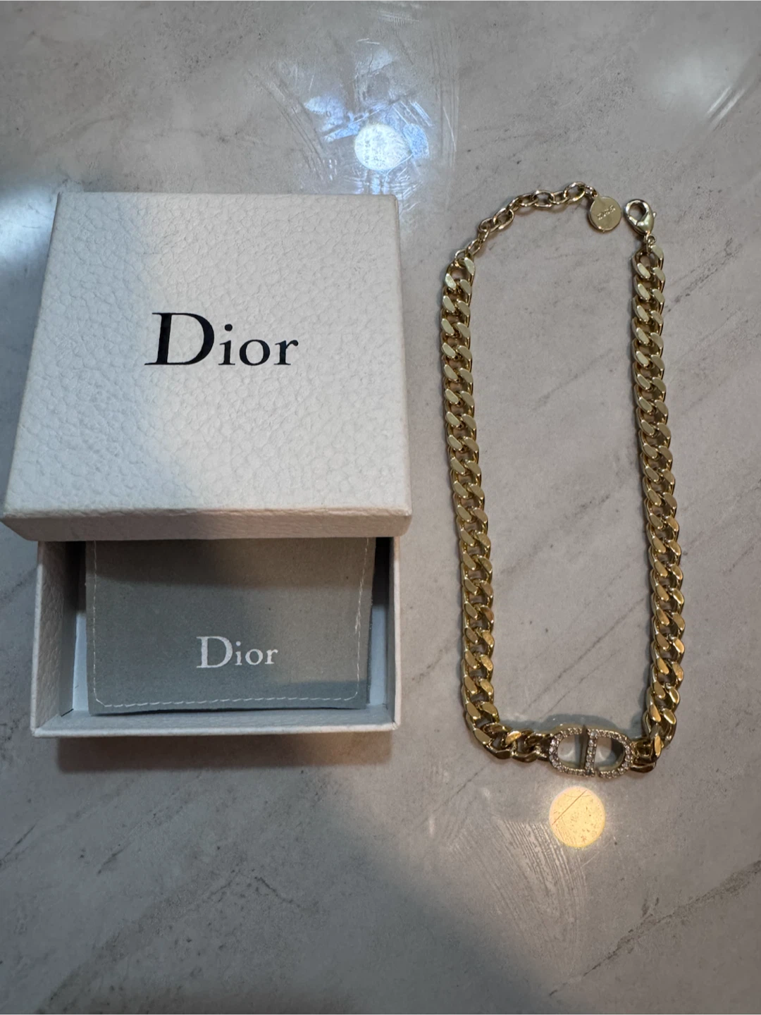 Dior CD Chain Necklace