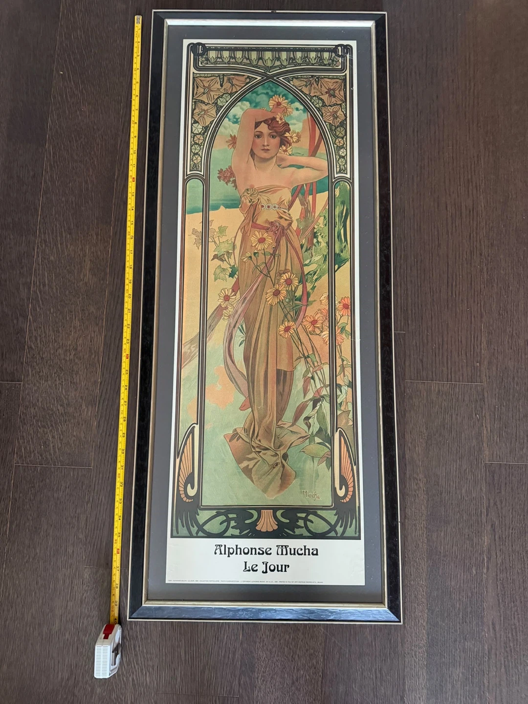 Alphonse Mucha Art 102 x 42 cm - Vintage Art Nouveau