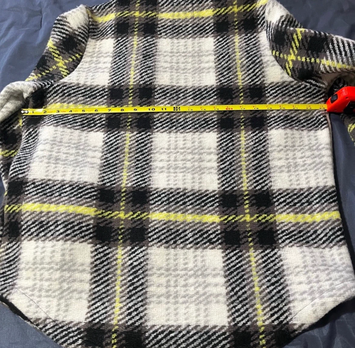 Calvin Klein Jeans Plaid Shacket - Size M - photo 3