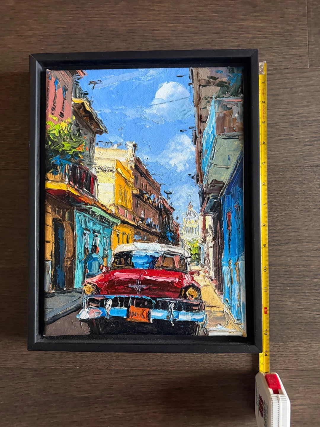 Havana Cuba Classic Car 36 cm x 27 cm Painting