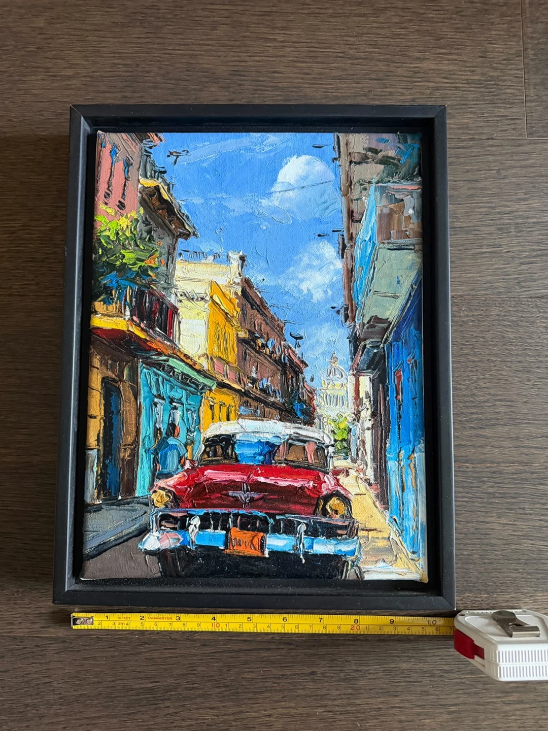 Havana Cuba Classic Car 36 cm x 27 cm Painting - photo 2