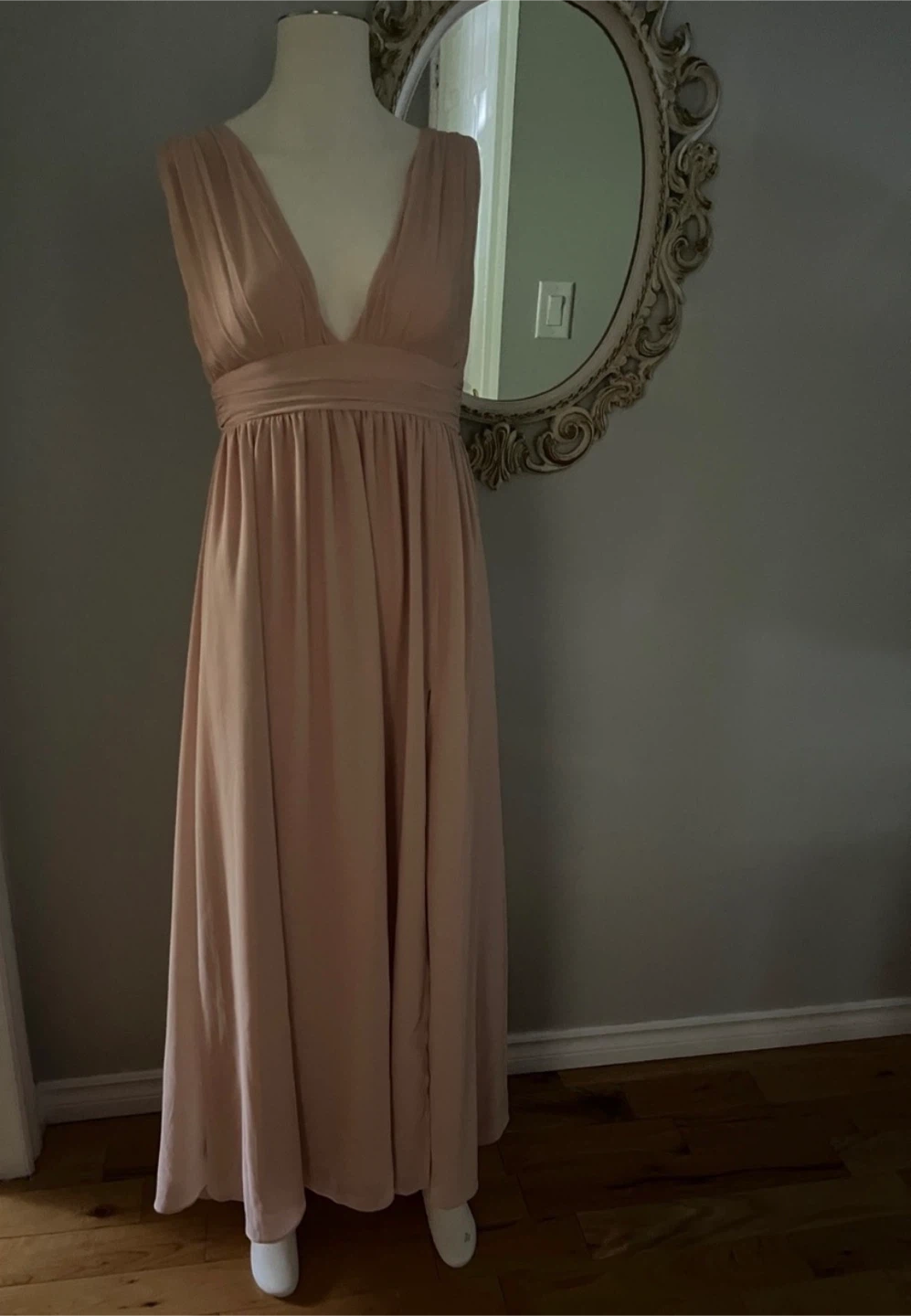 Lulus XS Pink Maxi Dress
