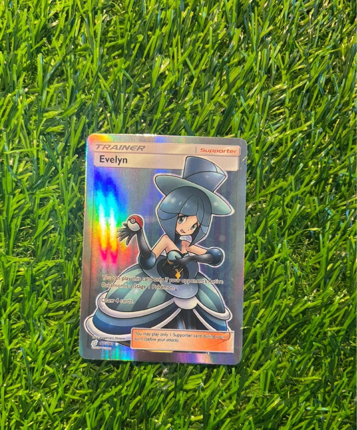 Pokemon Evelyn 175/181 Trainer Card