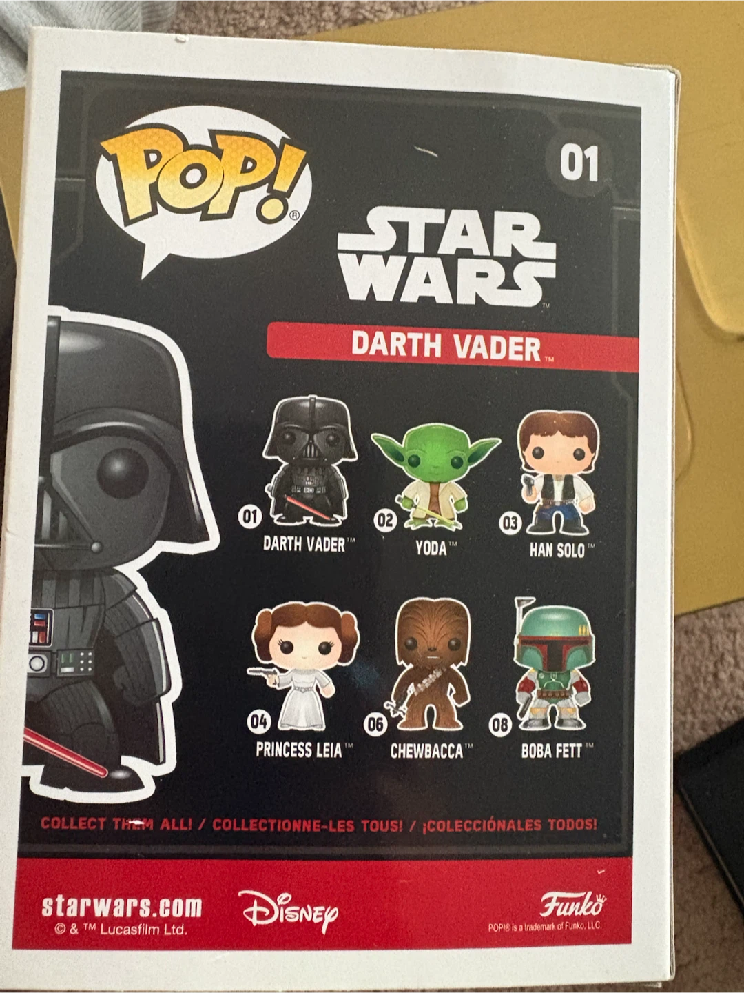 Funko Pop Star Wars Darth Vader 01 - photo 2