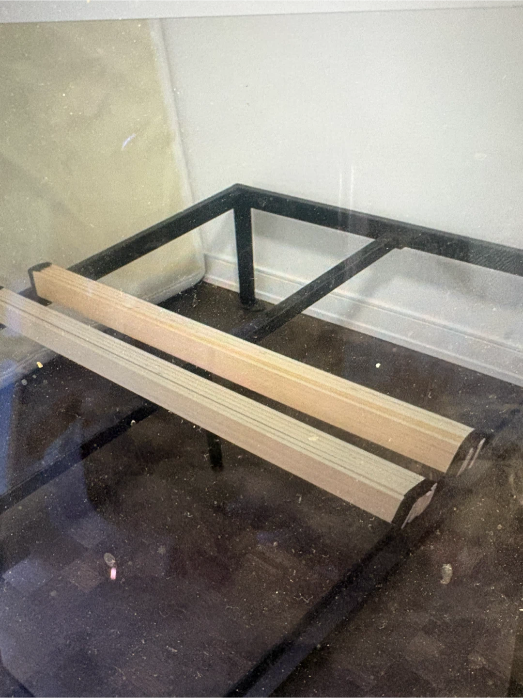 Metal Bed Frame with Slats - photo 2