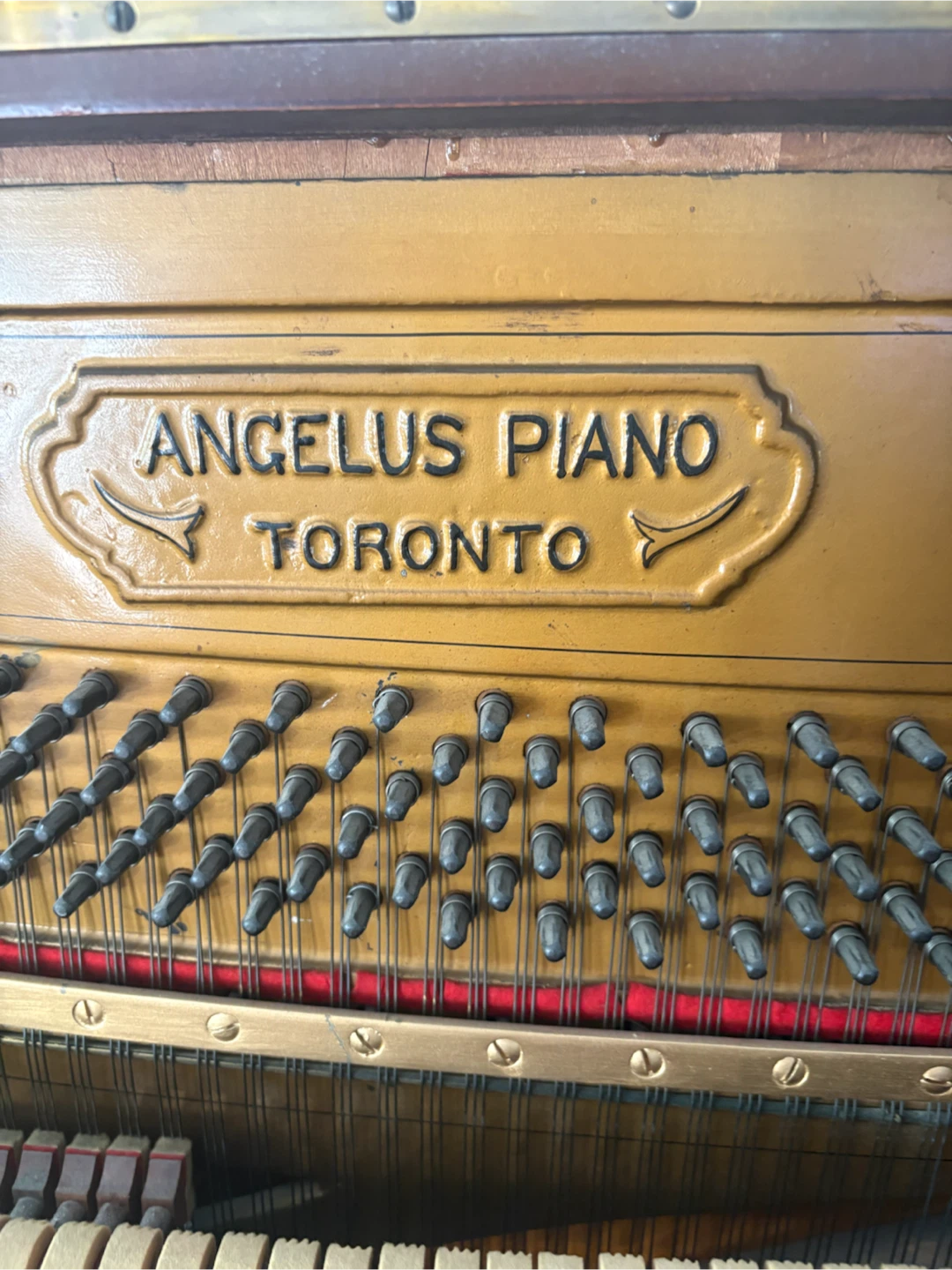 Just parts  free Vintage Angelus Piano Toronto - photo 2