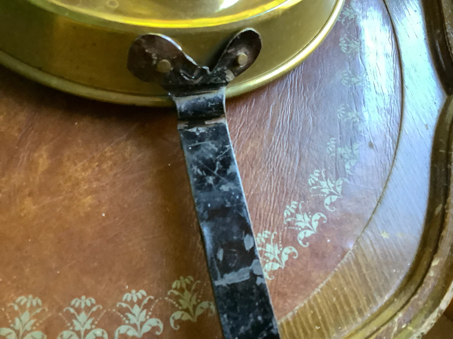 Vt Brass 7 Egg Poacher Pan w Long Metal Handle 🐞 - photo 4