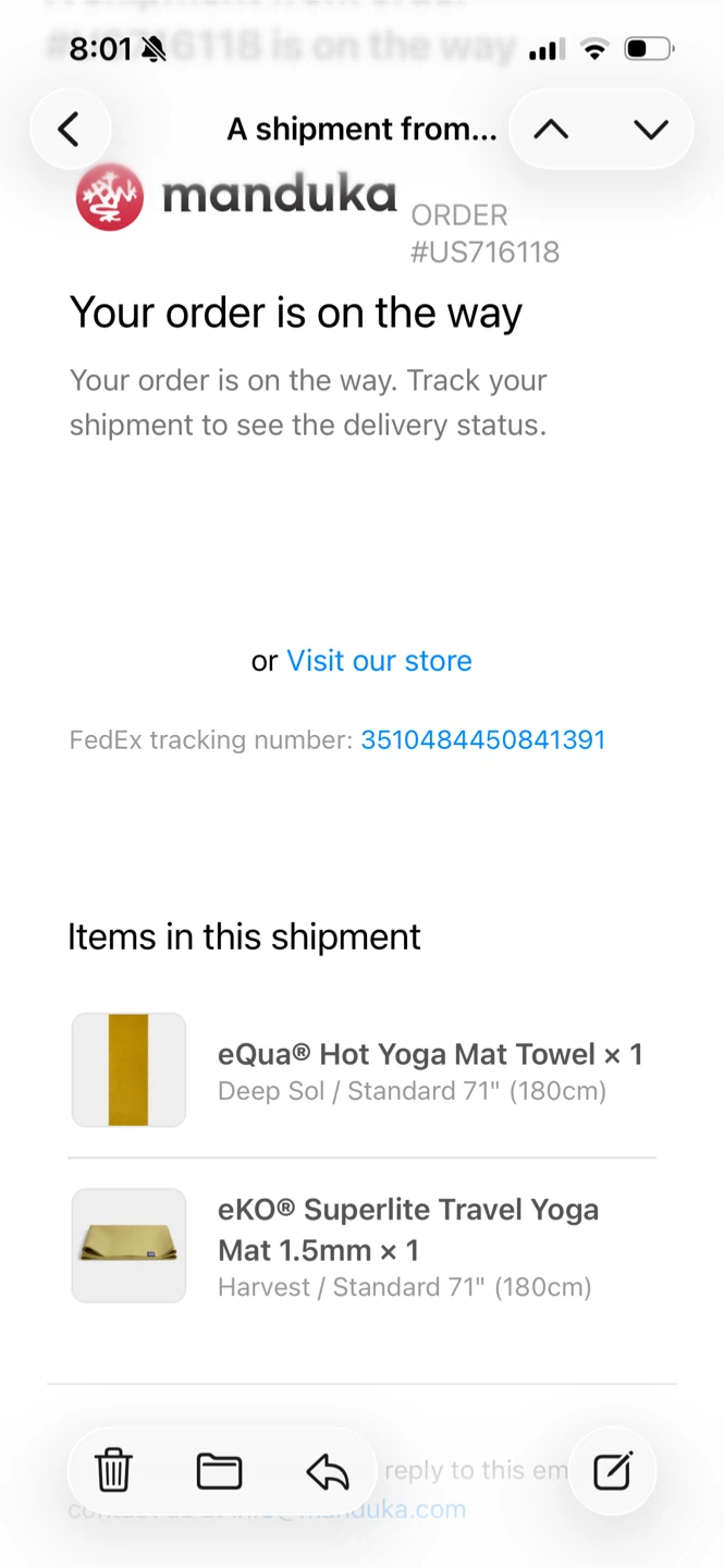 Manduka eKO® Superlite Travel Yoga Mat 1.5mm - photo 4