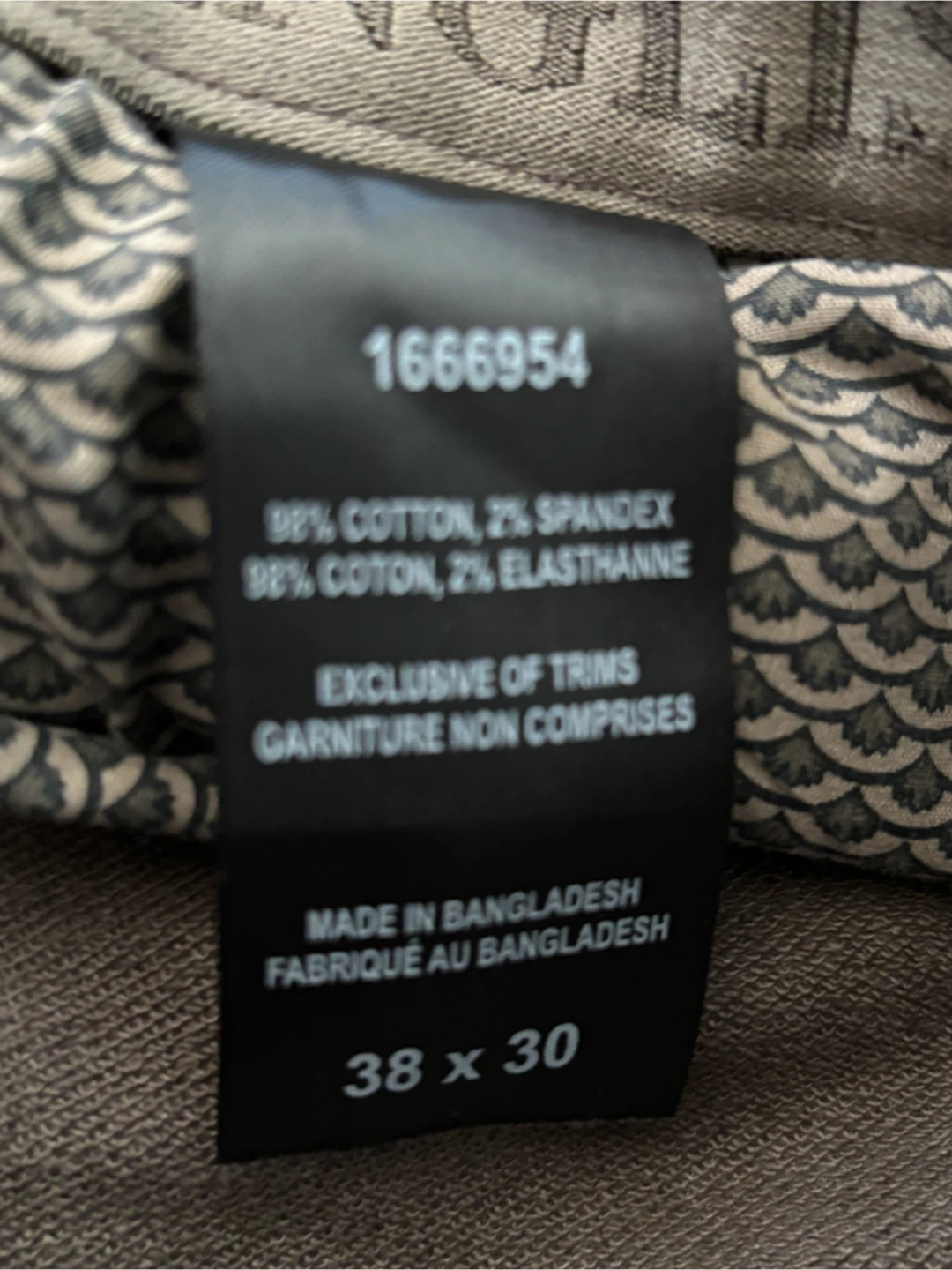 English laundry 38x30 pants for men - photo 2