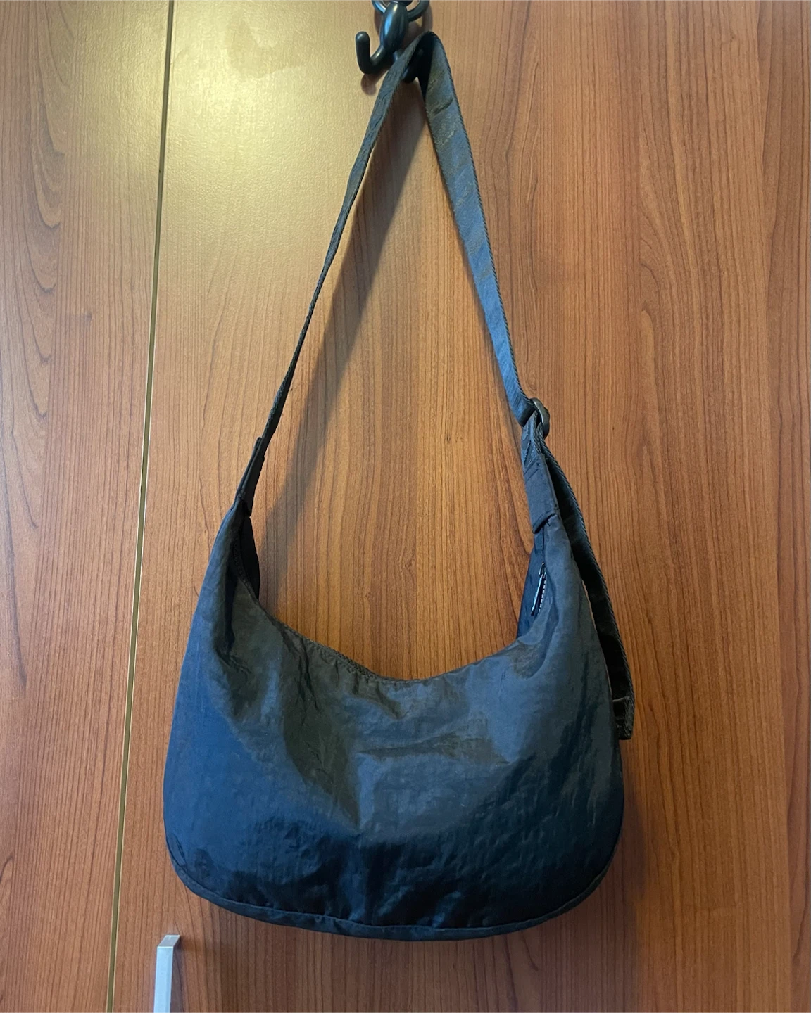 Baggu Medium Nylon Crescent Bag Black - photo 2