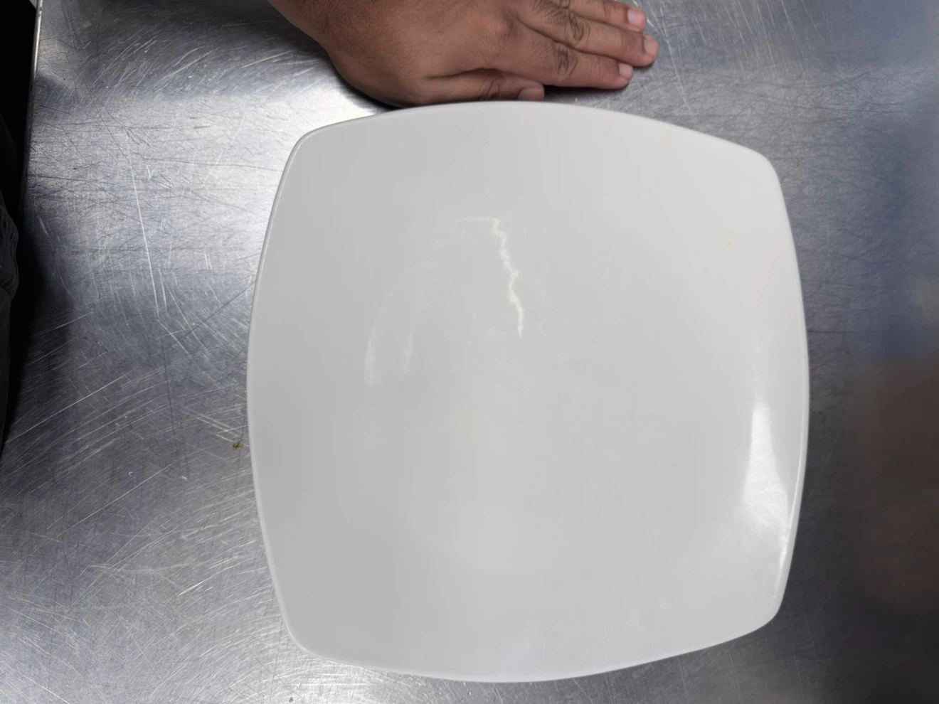 Libbey Porcelana White Square Dinner Plate (80 plates 2$ each) - photo 5