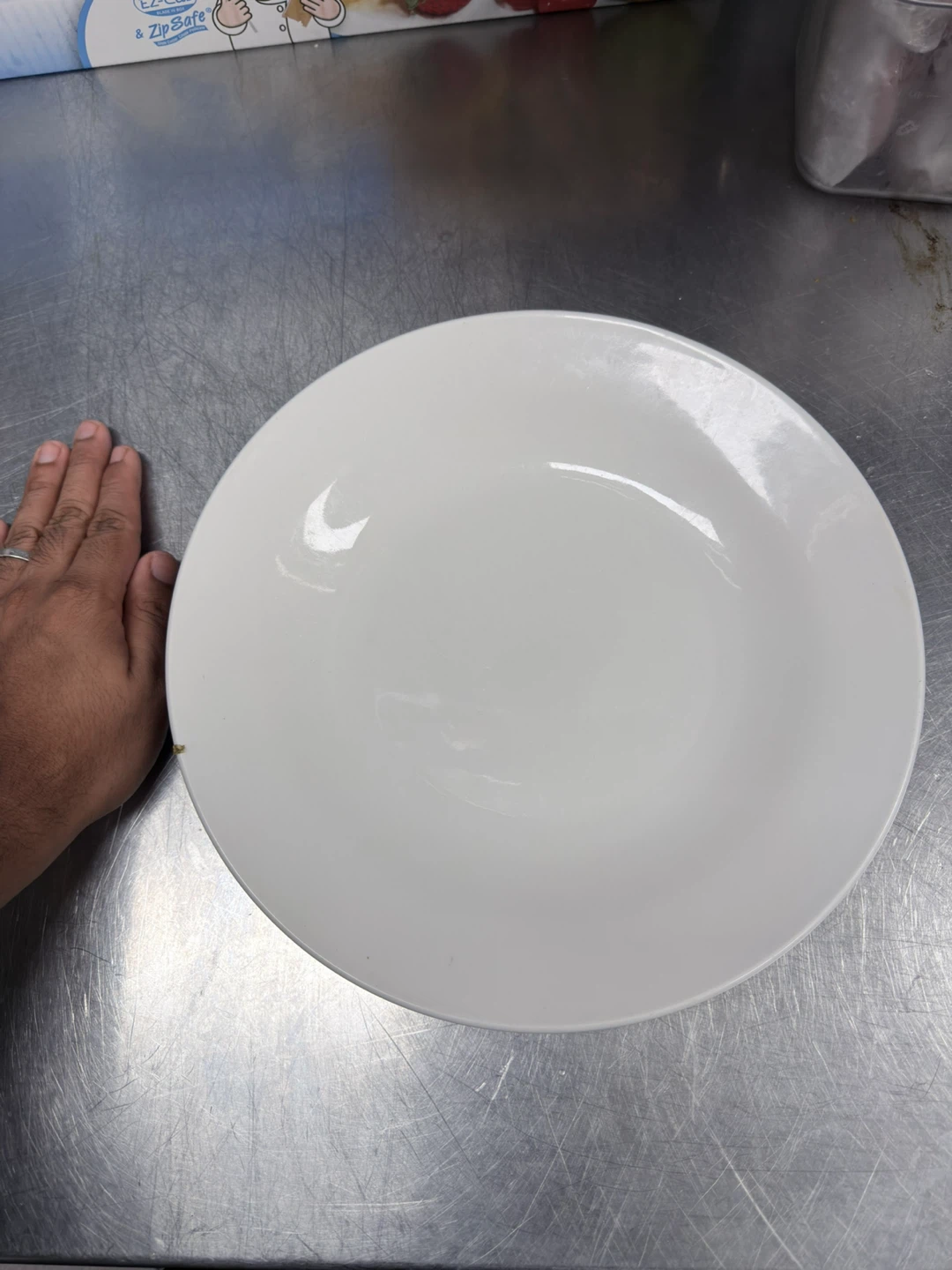 World Porcelana White Dinner Plate 25 pc - photo 2