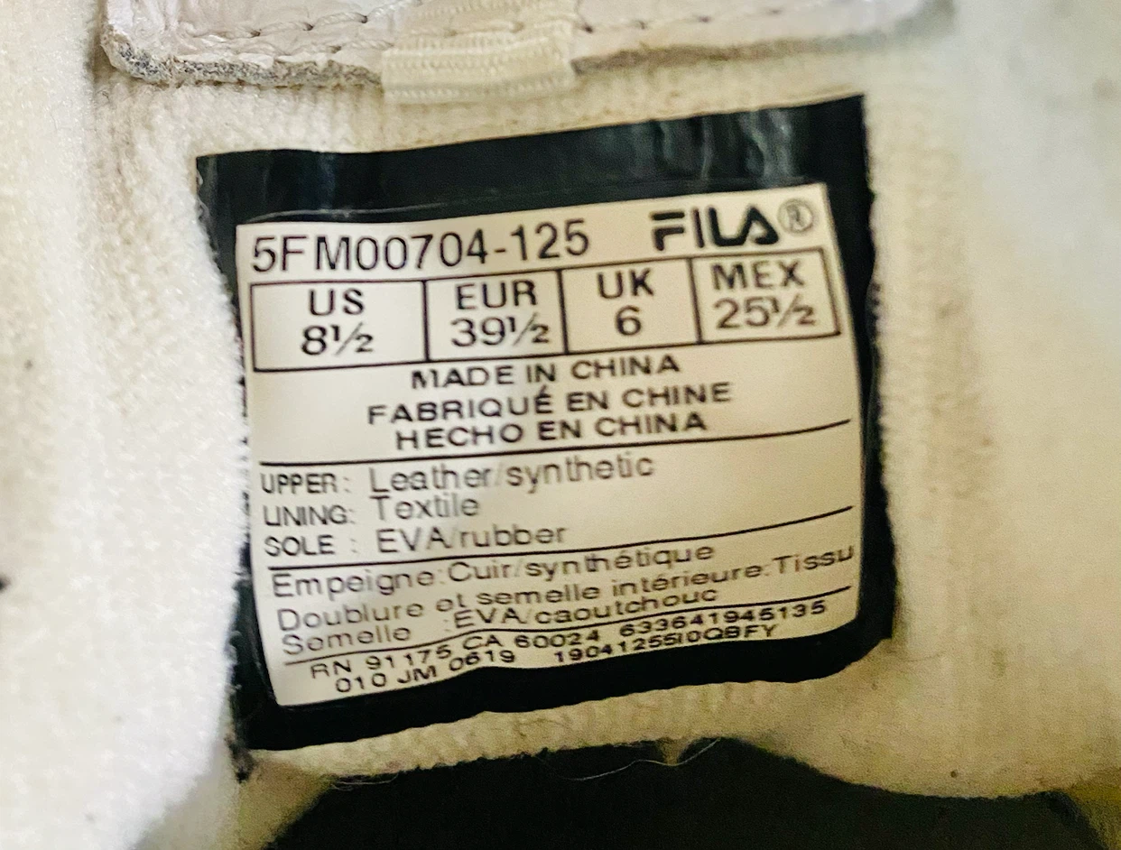 FILA Disruptor II Wedge Sneakers (excellent condition) size 8.5 - photo 4