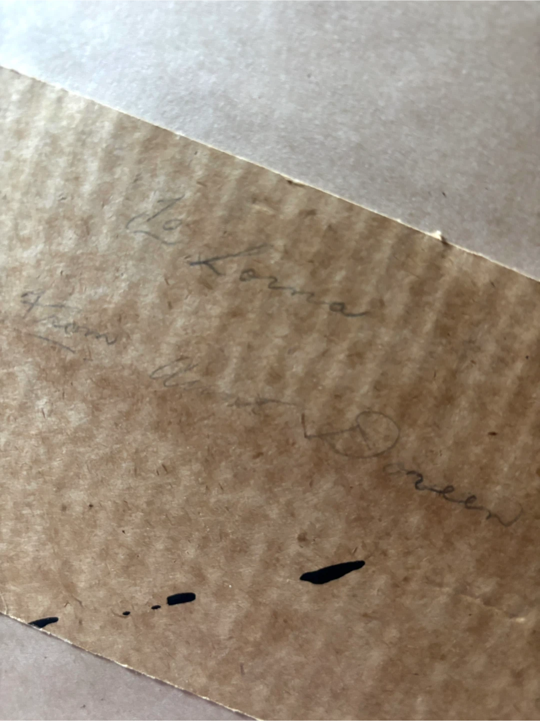 Antique 1933 Copper Repoussé Art "To Lorna From Aunt Doreen" - photo 3
