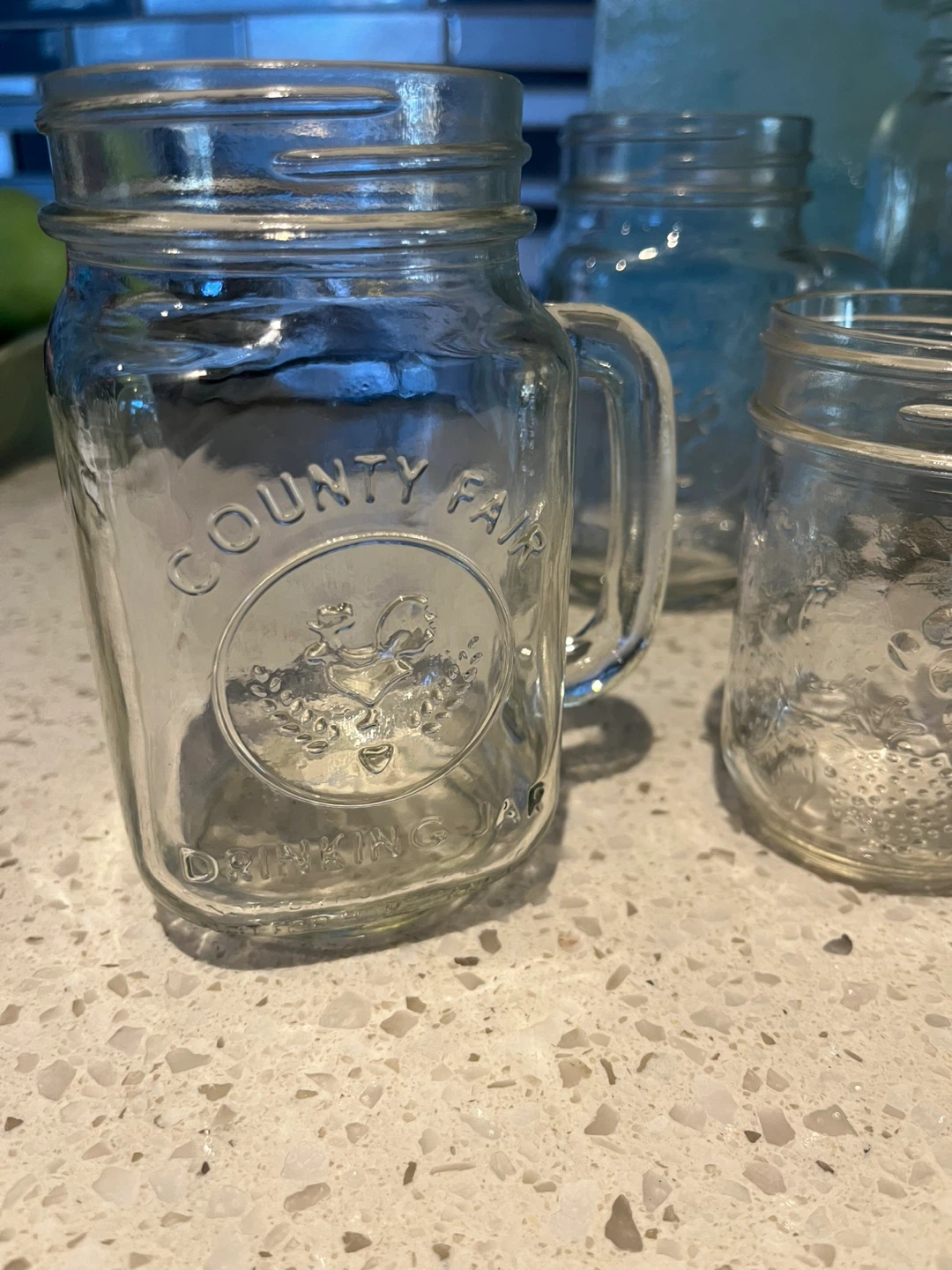 Assorted Glass Drinking Jars - photo 2
