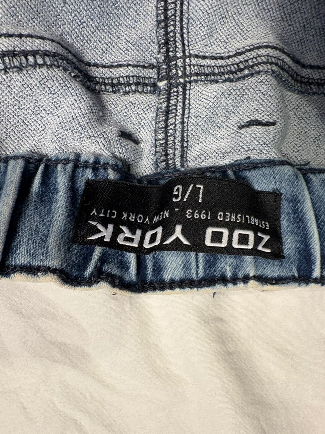 Zoo York Drawstring Jeans Large - photo 3