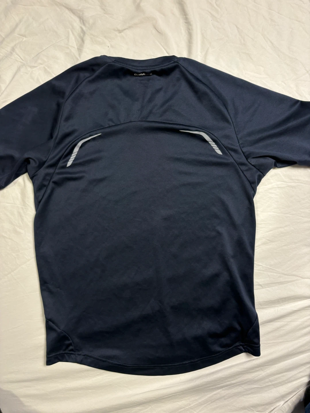Adidas Climalite Training T-Shirt Navy - photo 3