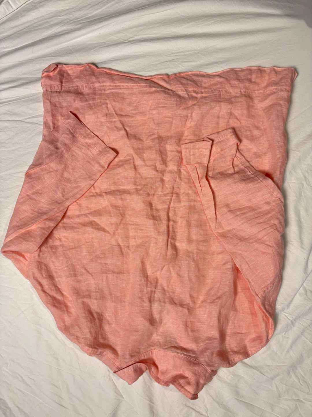 C&C California Pink Linen Top - photo 3