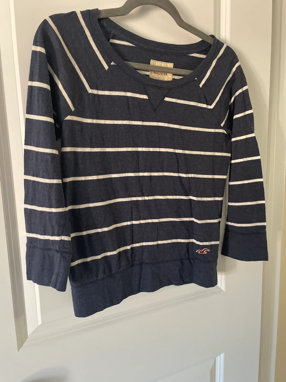 Hollister striped long sleeve top