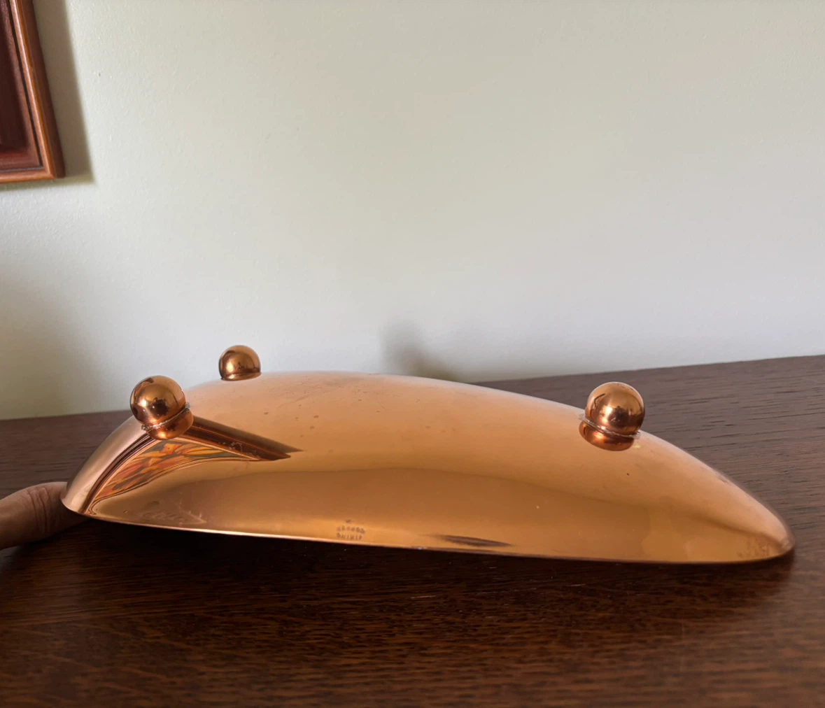 Vintage Atomic Copper Tray & Vintage Grapes - photo 3