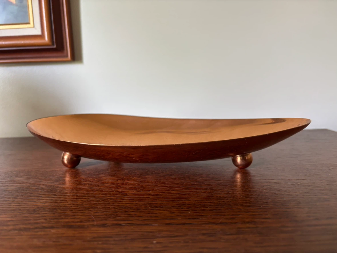 Vintage Atomic Copper Tray & Vintage Grapes - photo 5