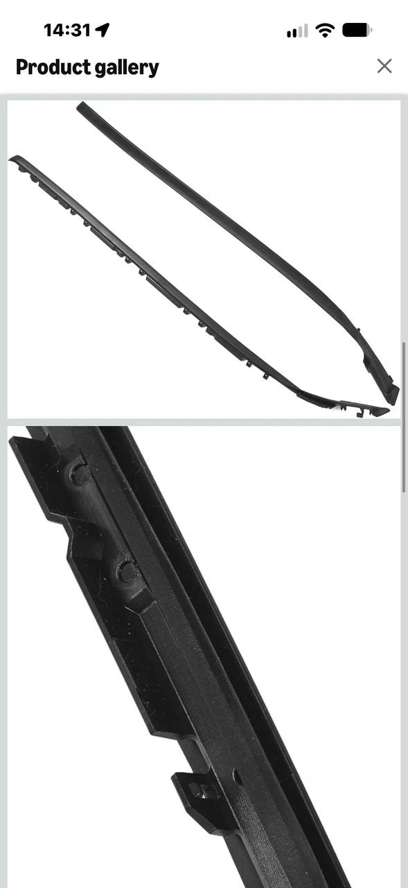 Lexus IS250 IS350 IS-F Roof Drip Moulding Kit Left & Right - photo 3