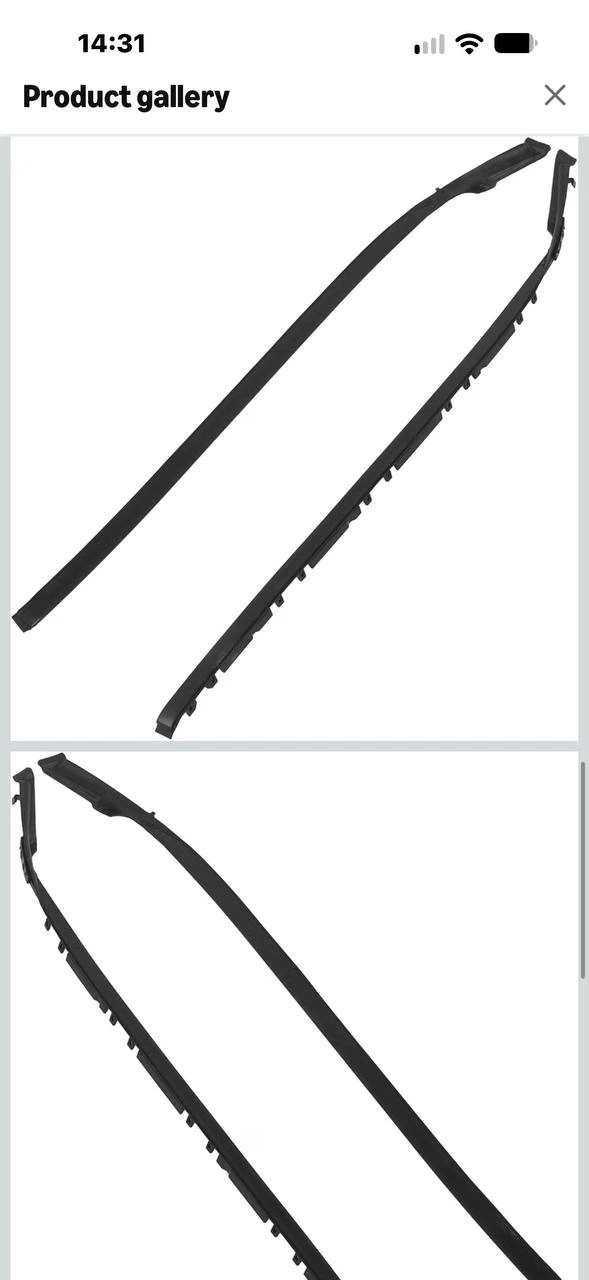 Lexus IS250 IS350 IS-F Roof Drip Moulding Kit Left & Right - photo 4