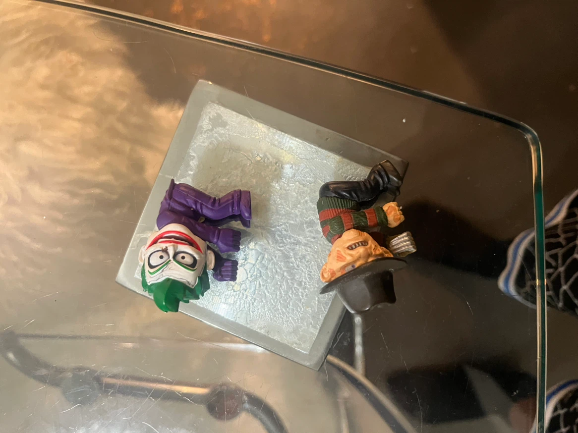 Joker and Freddy Krueger Figurines