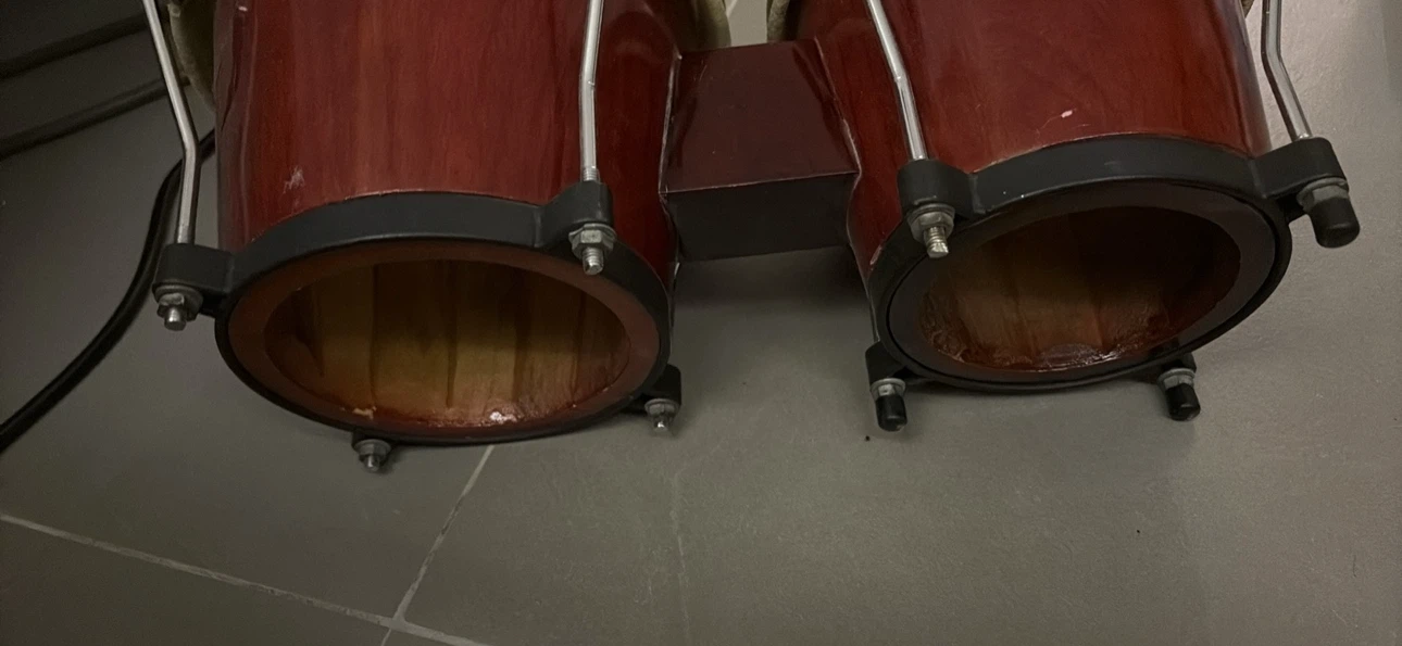 Wooden Bongo Drums - photo 3