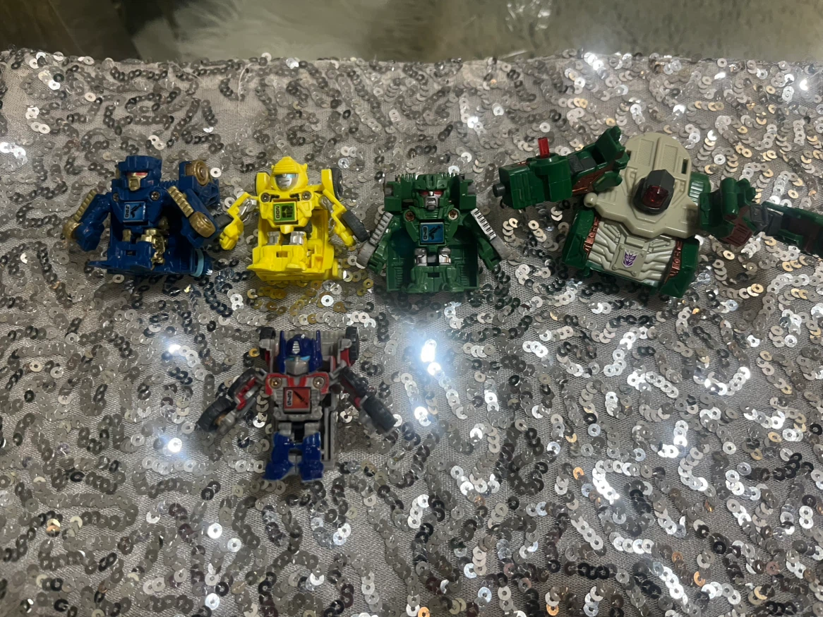 Set of 5 Transformers Action Figures