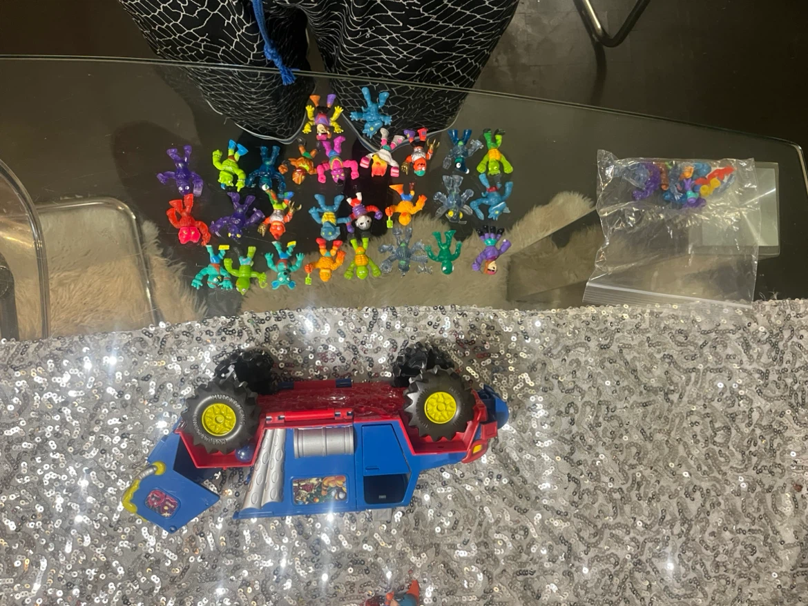 Mutant Mania Wrestling Truck and Figures