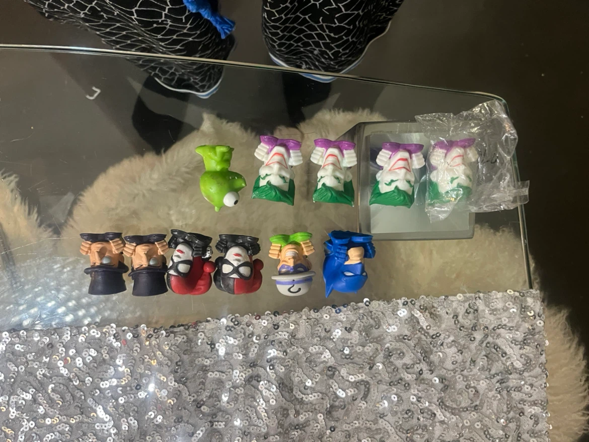 Set of 10 DC Comics Mini Figures mashems