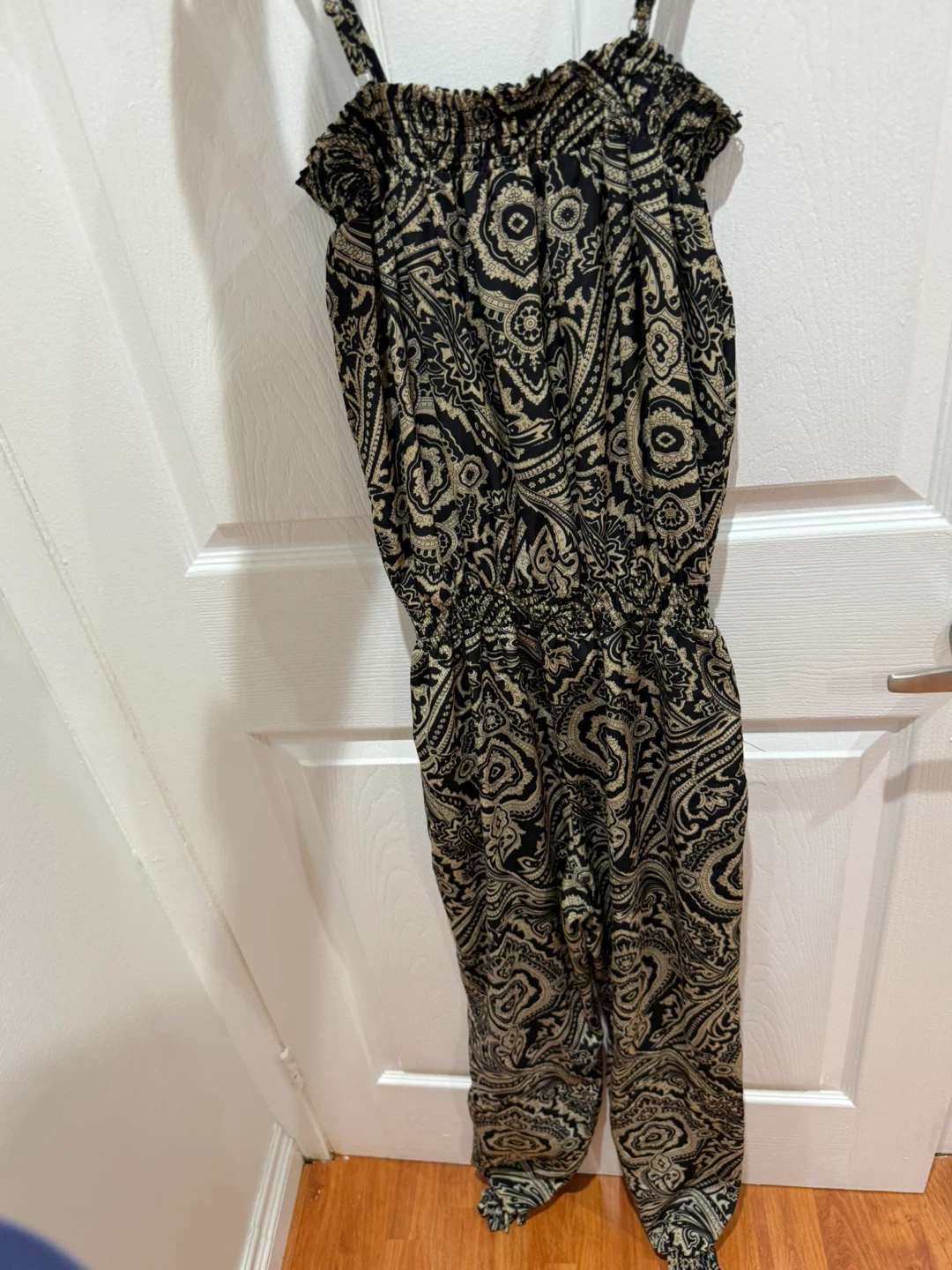 Paisley Print Jumpsuit