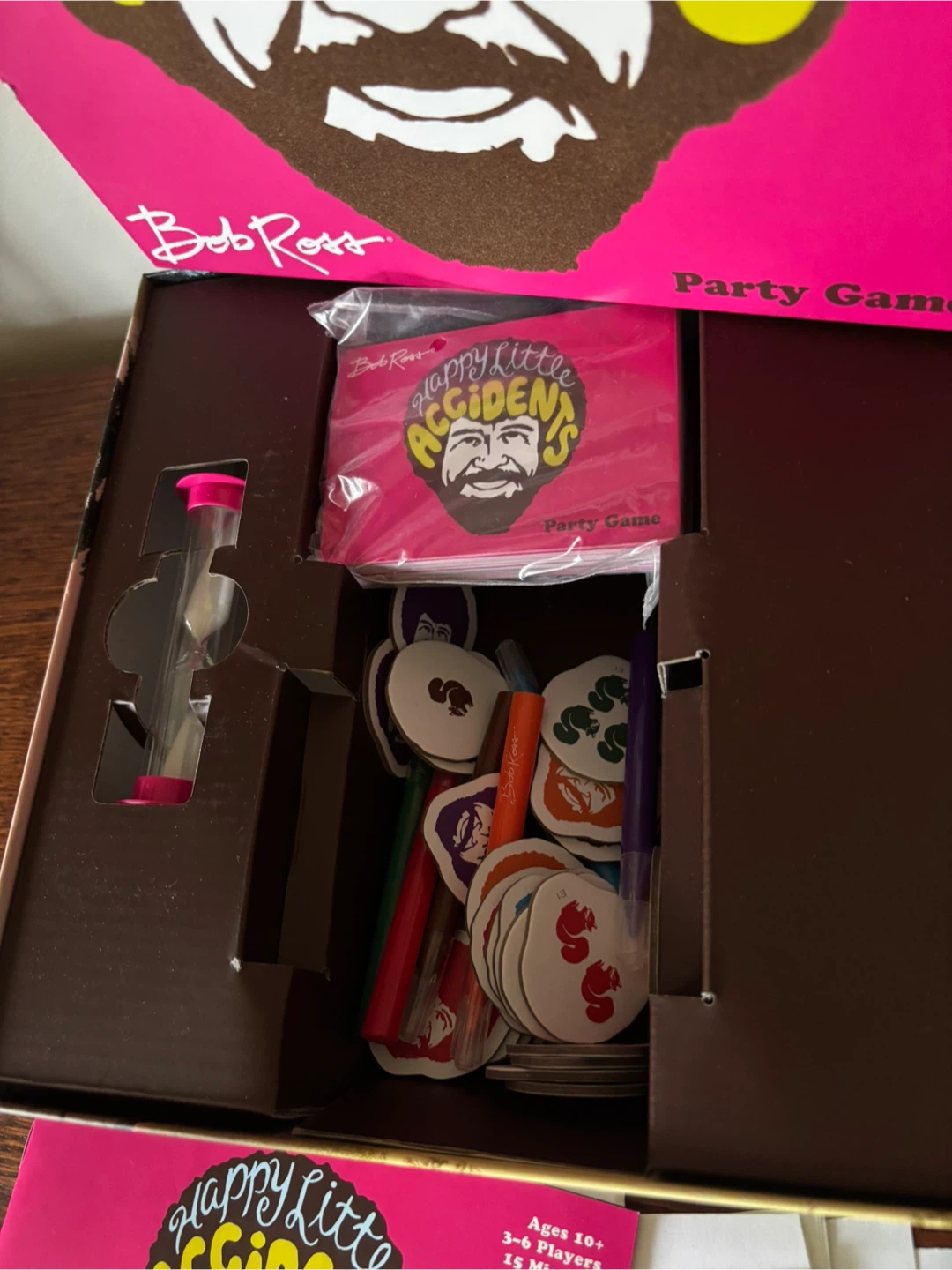 Bob Ross Happy Little Accidents Party Game - photo 4