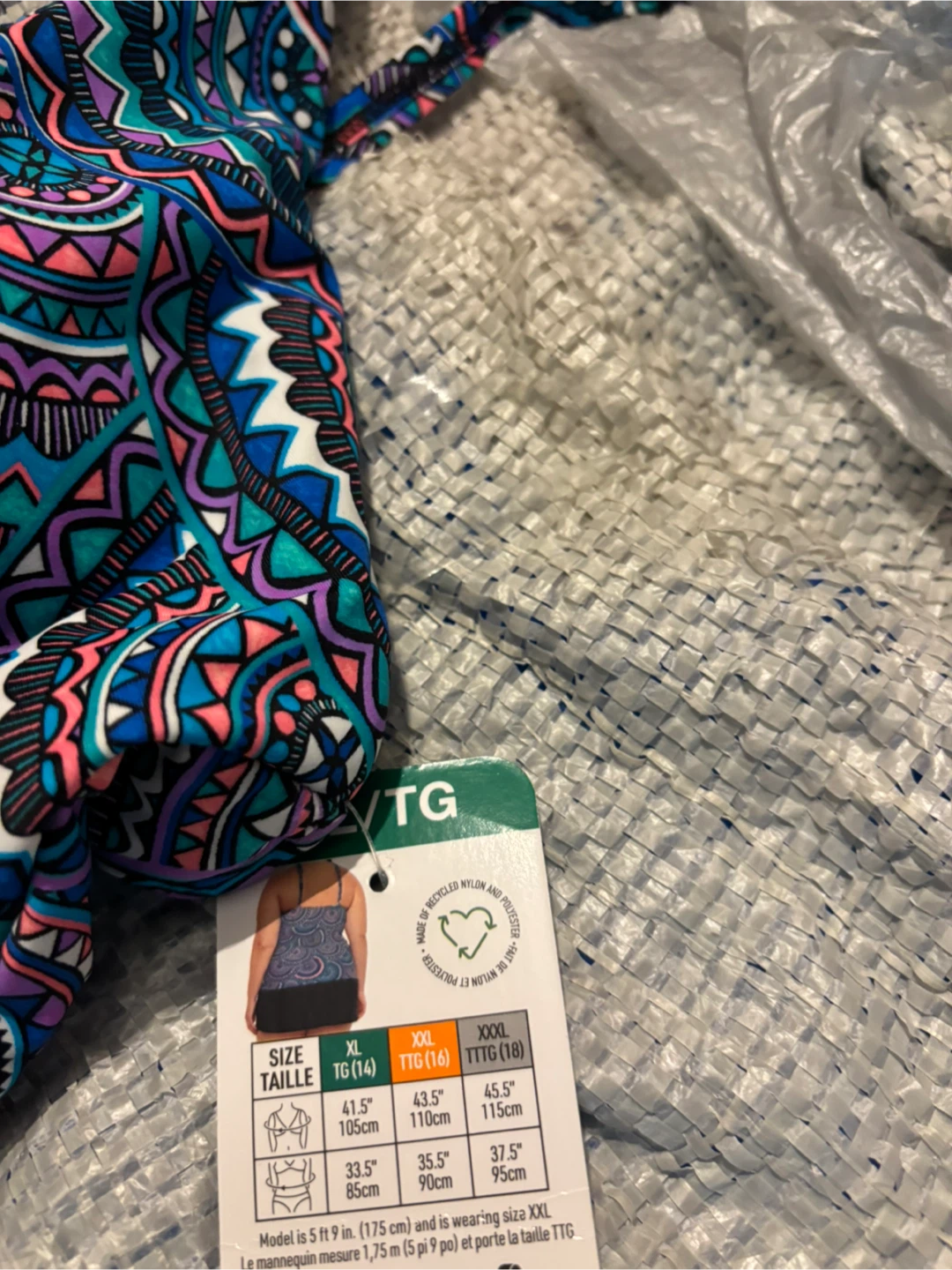 Christina Swimwear Halter Tankini Top XL/TG - photo 3