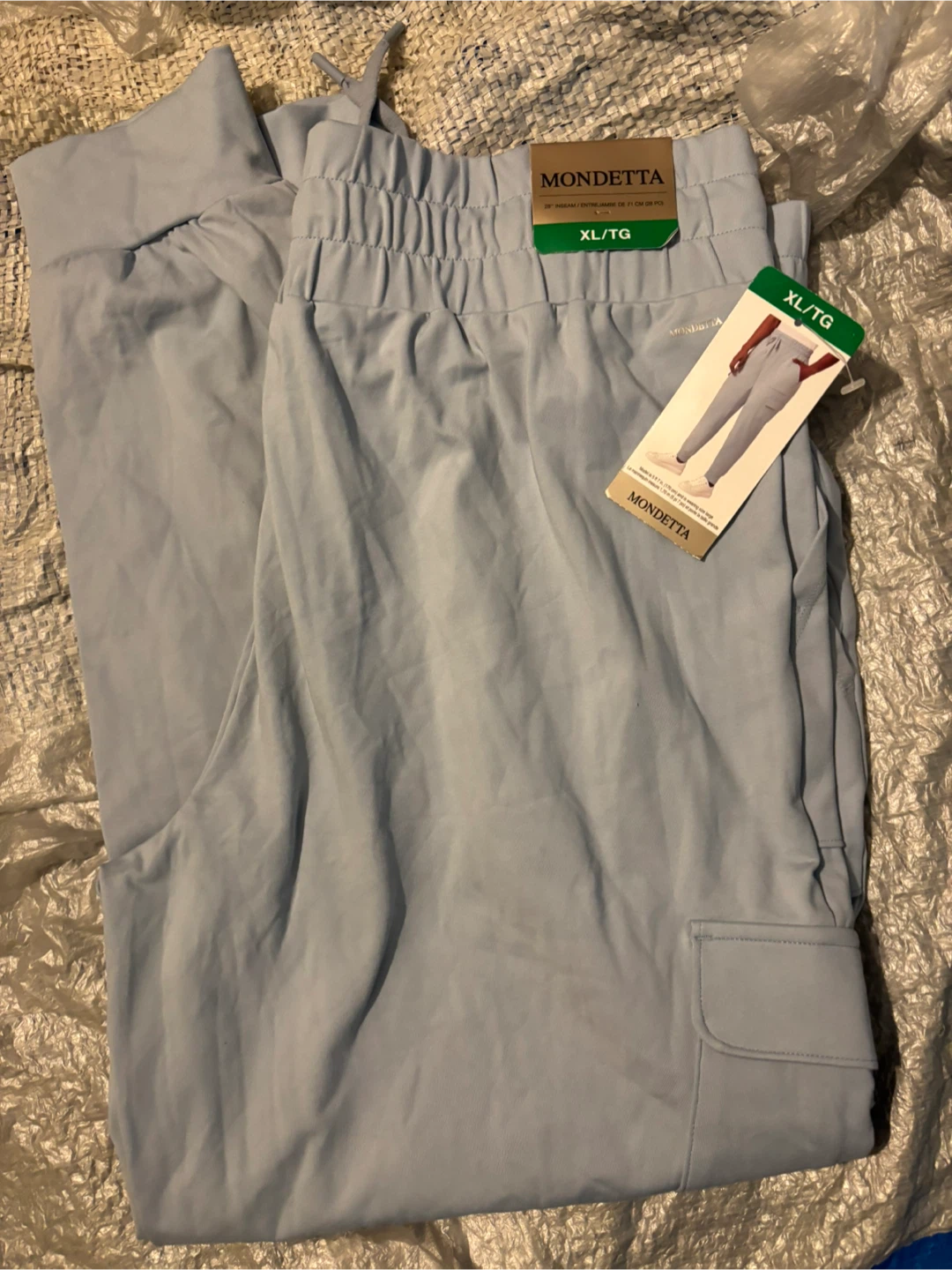 Ladies Mondetta Light Blue Joggers XL