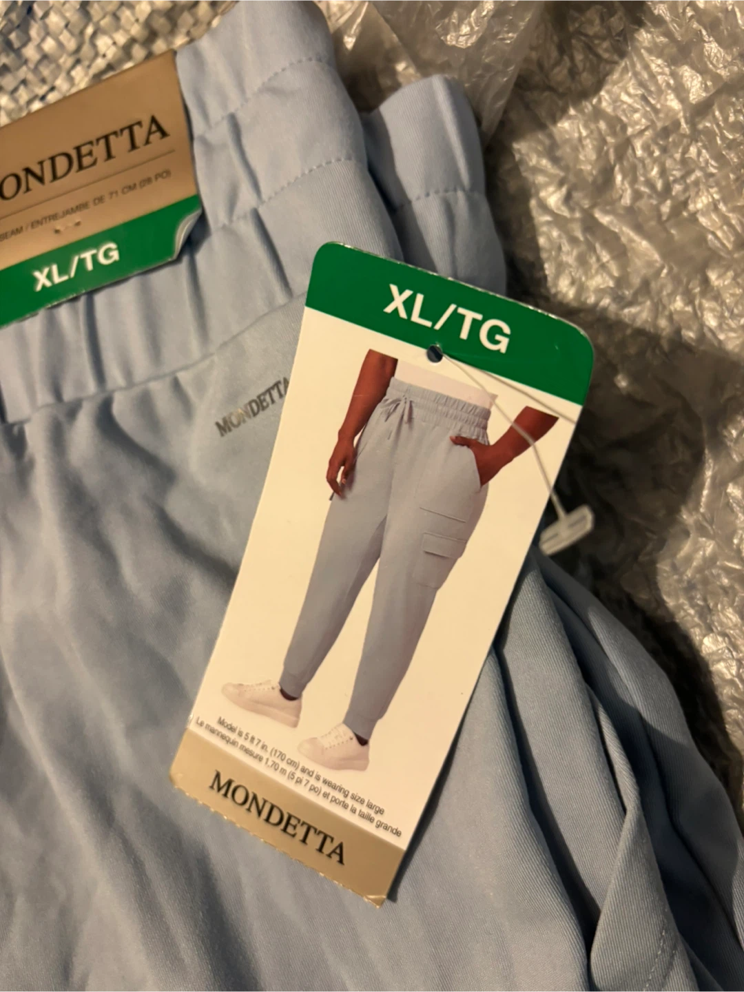 Ladies Mondetta Light Blue Joggers XL - photo 2