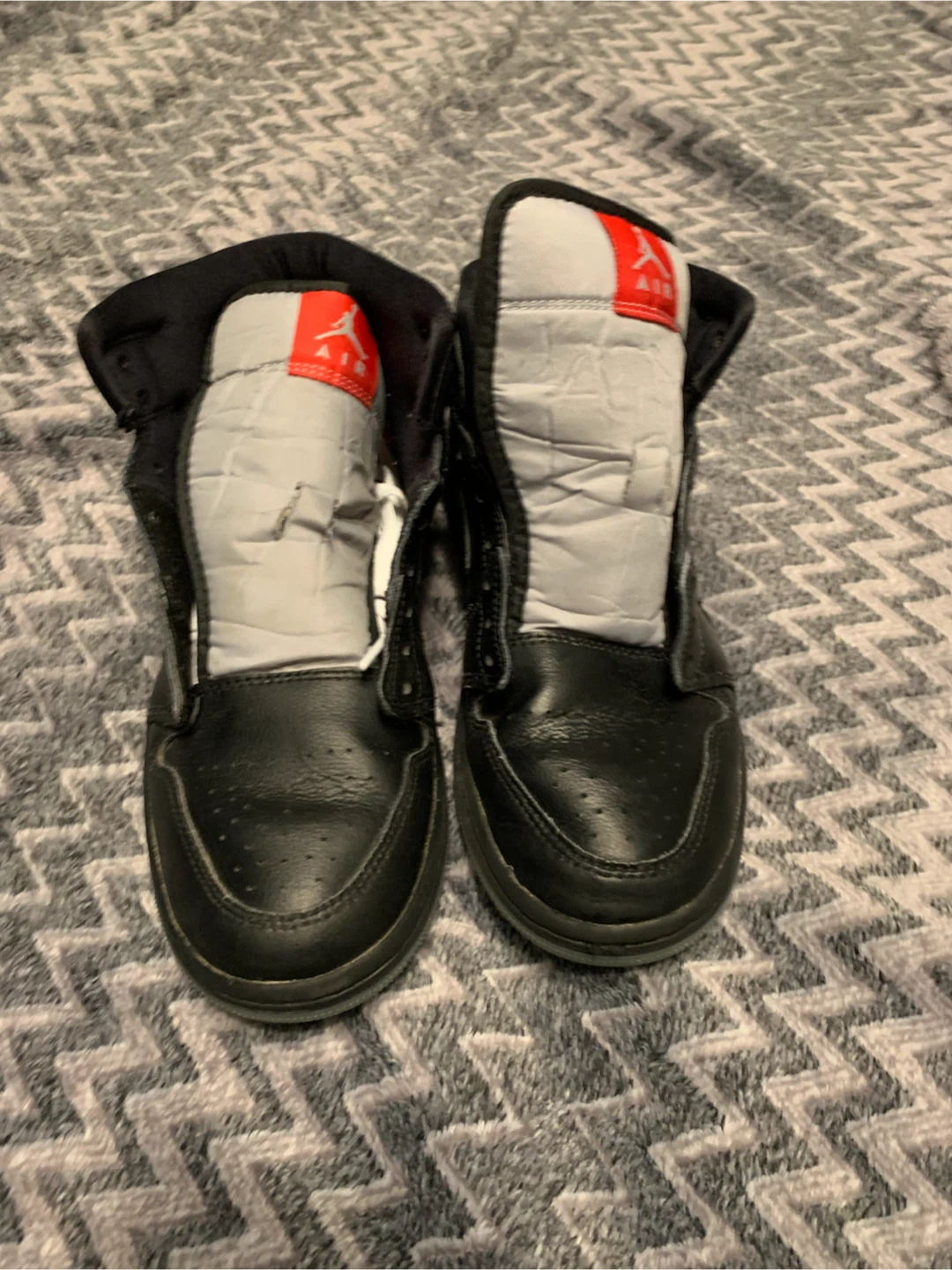 Air Jordan Mid Triple Black Shoes - photo 5