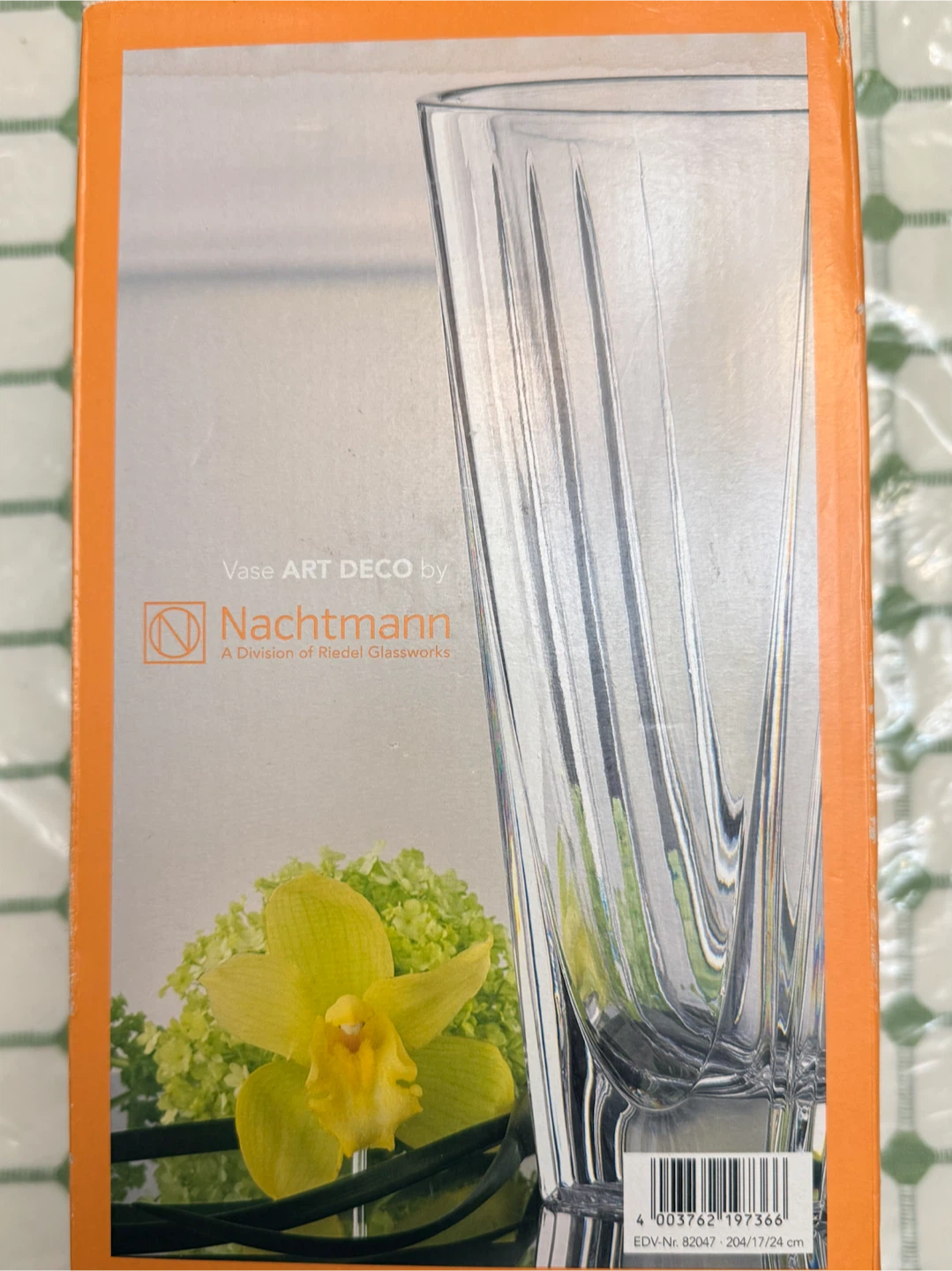 BRAND NEW: Nachtmann Art Deco Vase