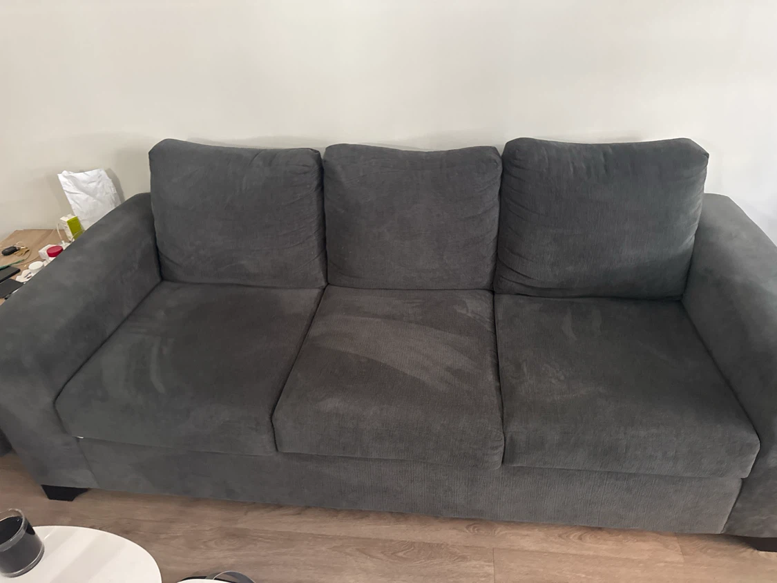 Three-Seater Grey Sofa