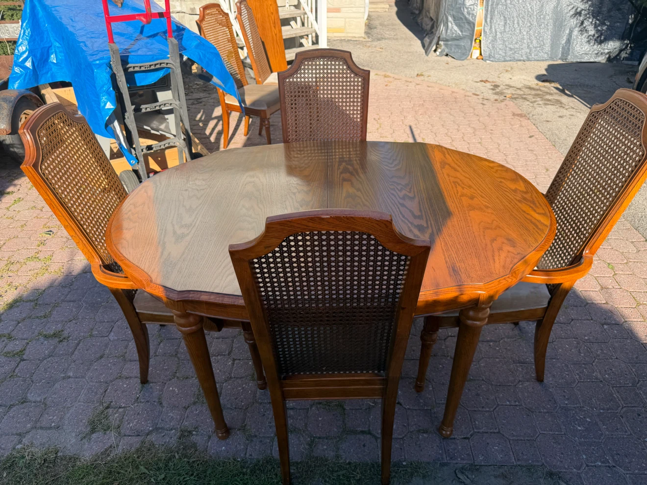 Sklar Peppler Dinner Table and Chairs - photo 3