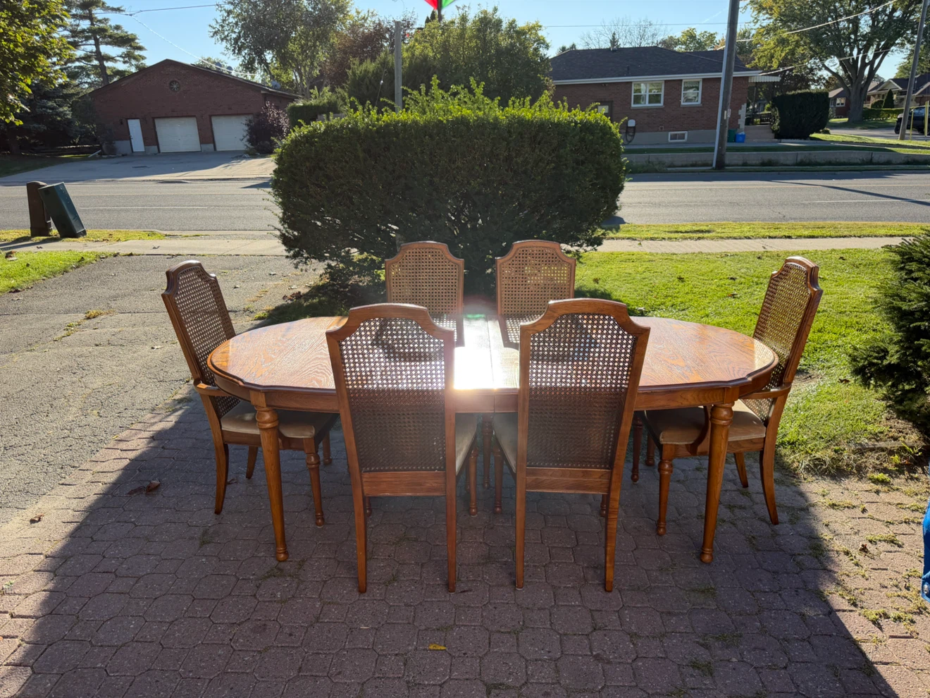 Sklar Peppler Dinner Table and Chairs - photo 5